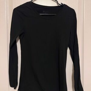 No Boundaries Classic Black Long Sleeve Tee